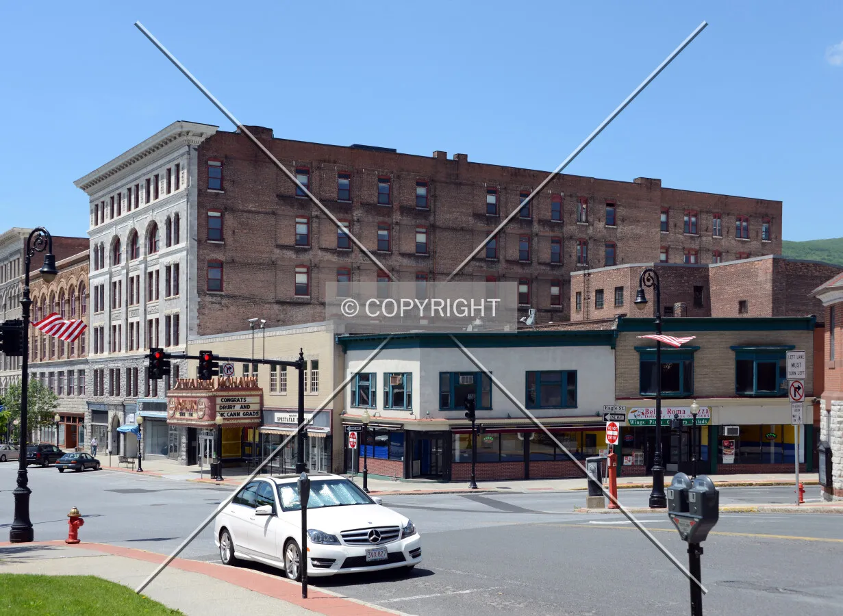 View from the southeast