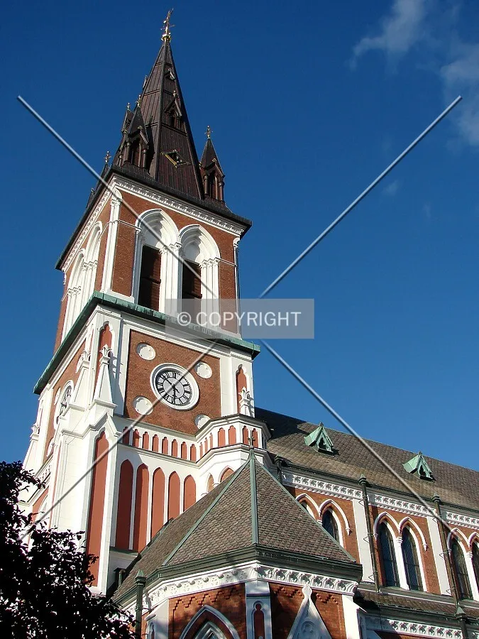 Looking up from the southwest