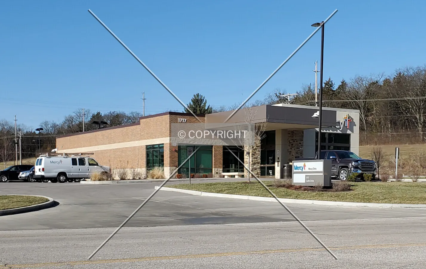 Southwest view; January 8, 2020
