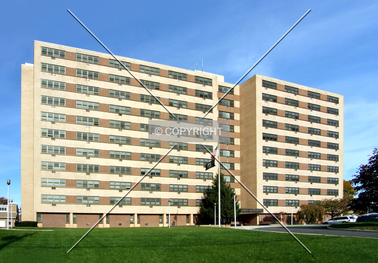 View from the southeast