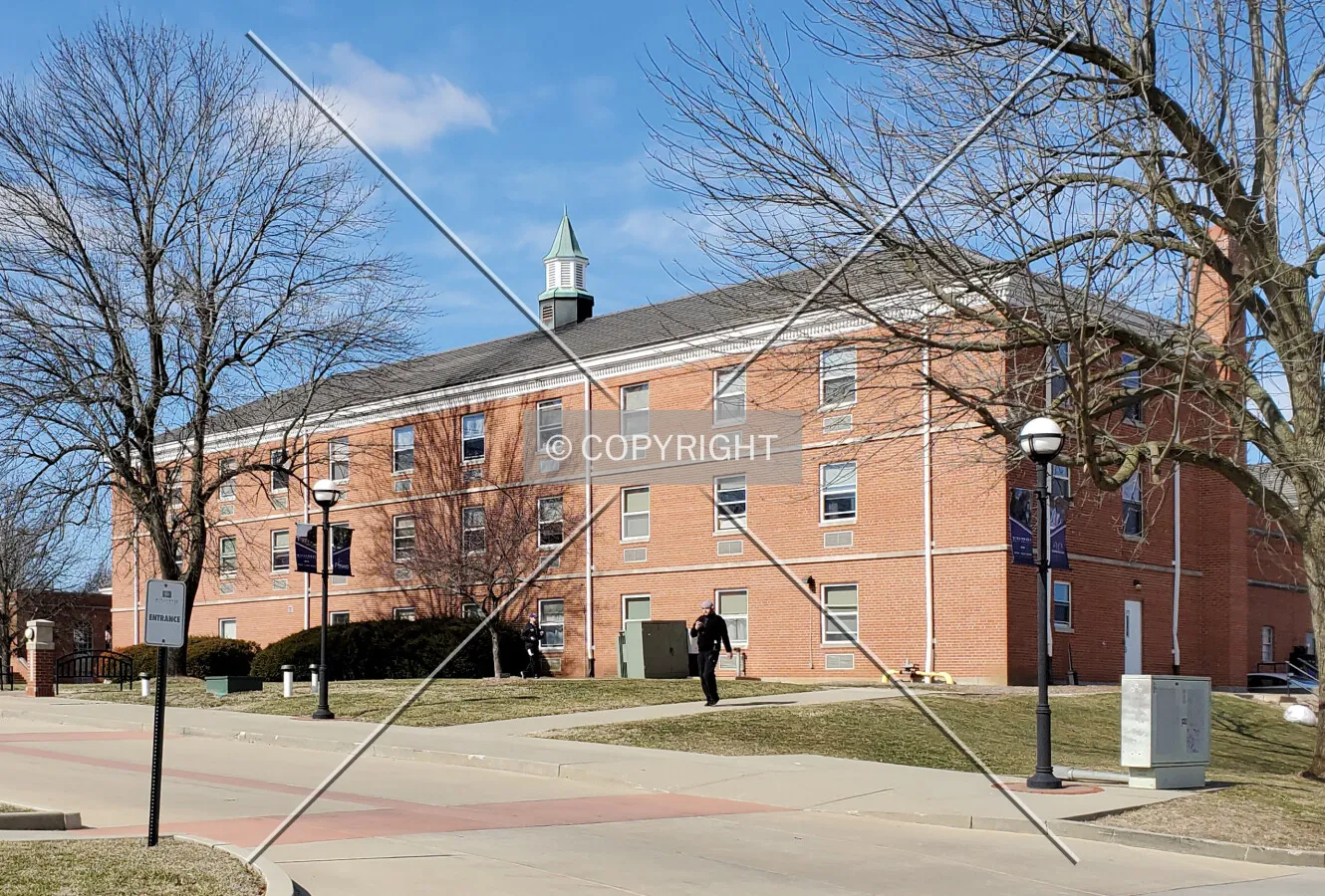 Southeast view; February 20, 2020