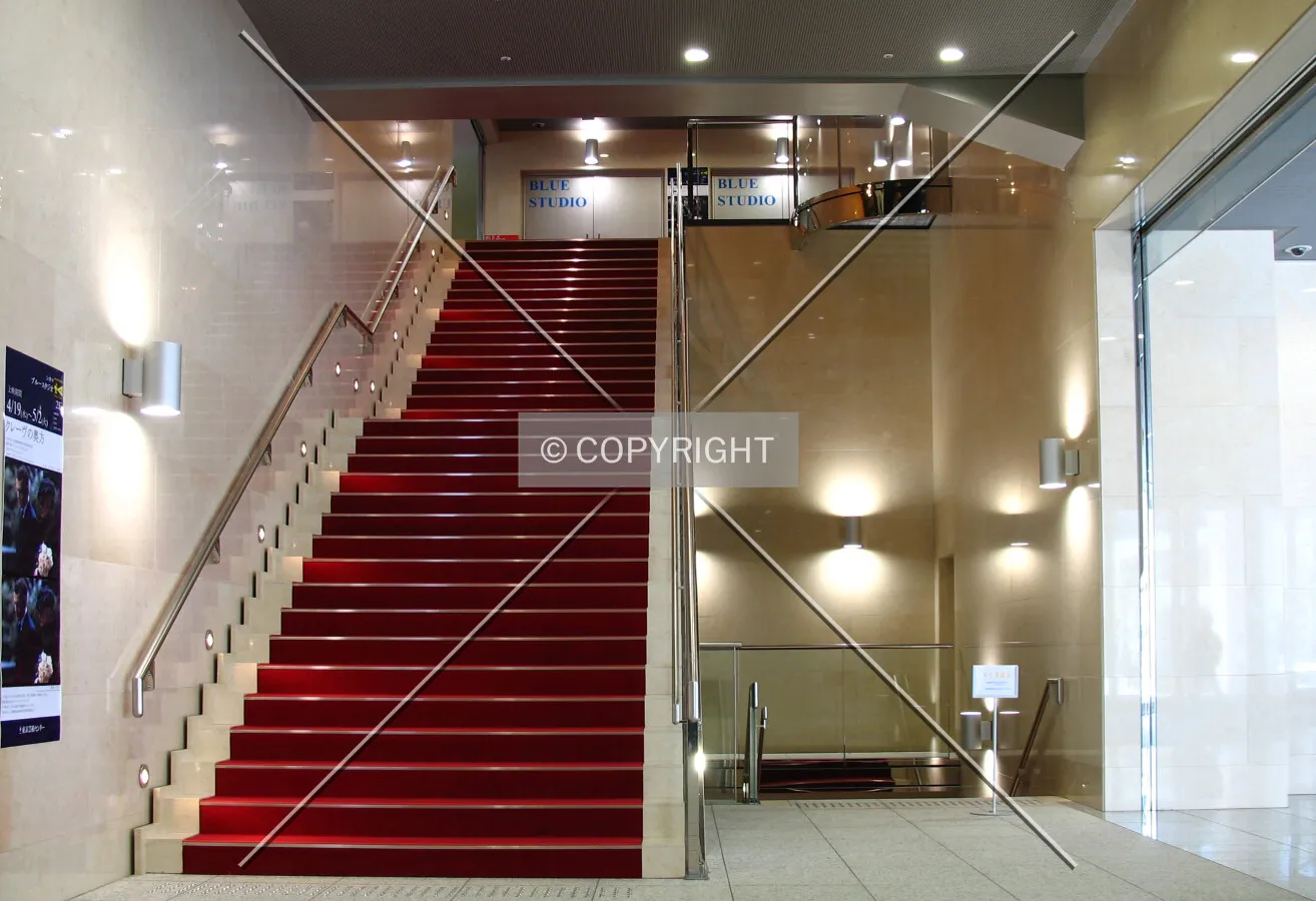 The front lobby