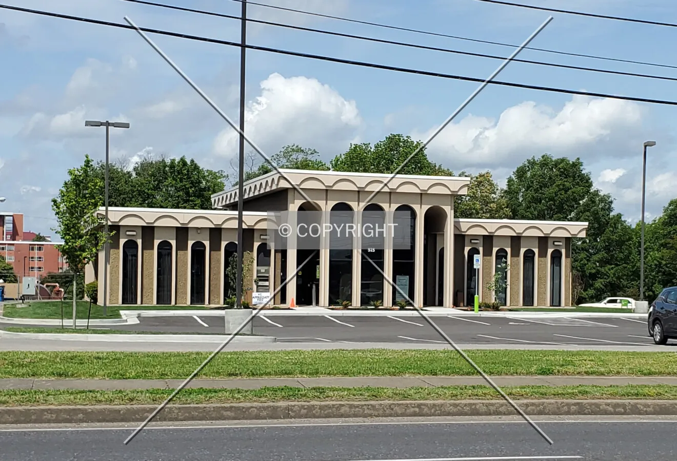 Southeast view; May 16, 2020