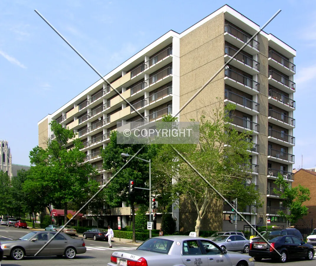View to the northeast across U Street