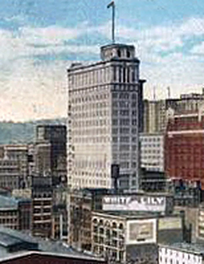 Vintage view from the northeast