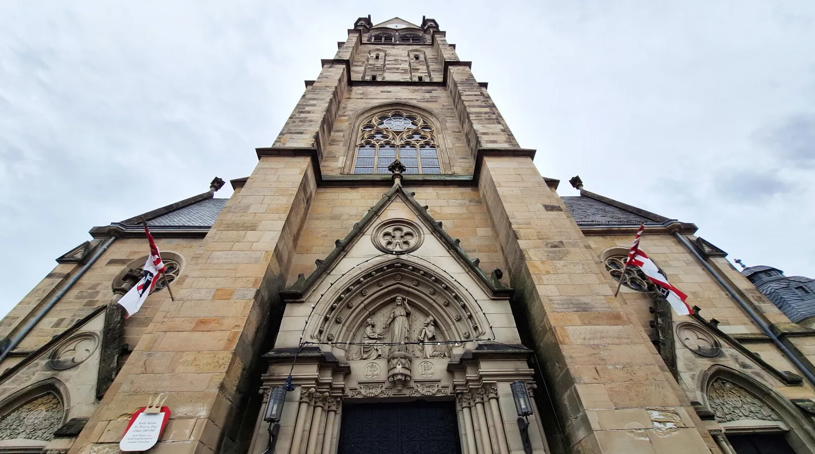 Main entrance and tower