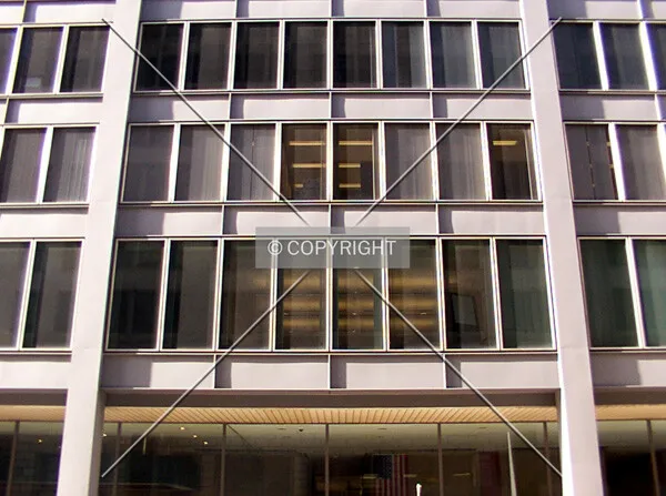 Façade section on Jackson Boulevard