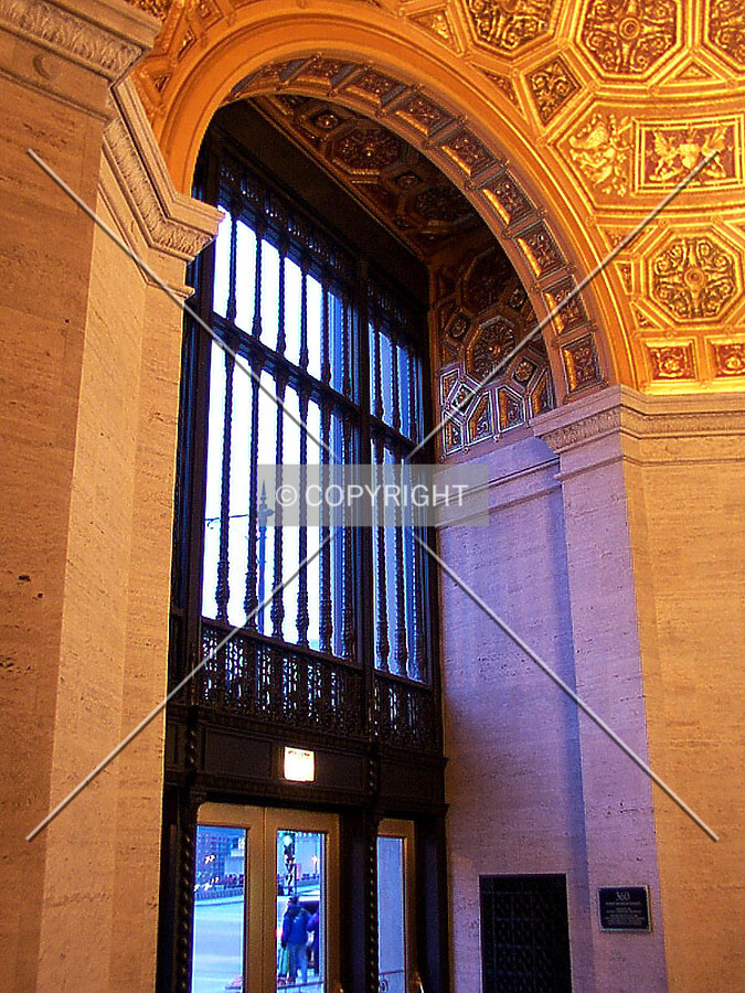 Front entrance from inside