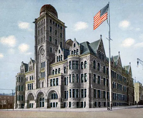 View from the northeast