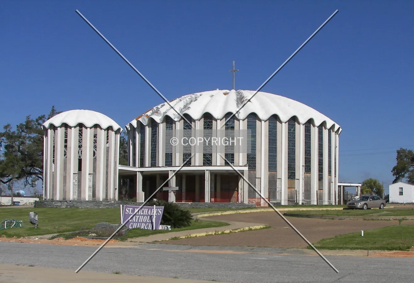 View from the southeast on Beach Boulevard