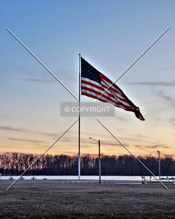 Northeast view; March 25, 2020