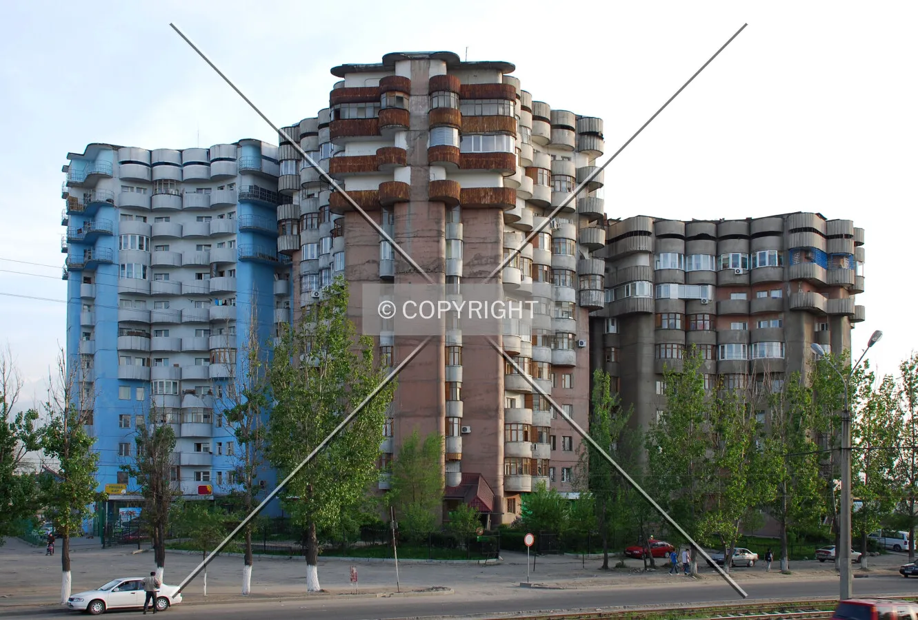 Looking from across Tole Bi Street