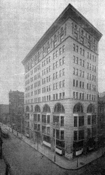 Vintage view from the southwest