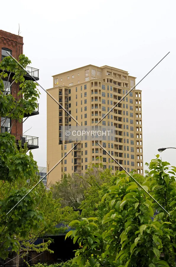 Looking northwest from 16th Street