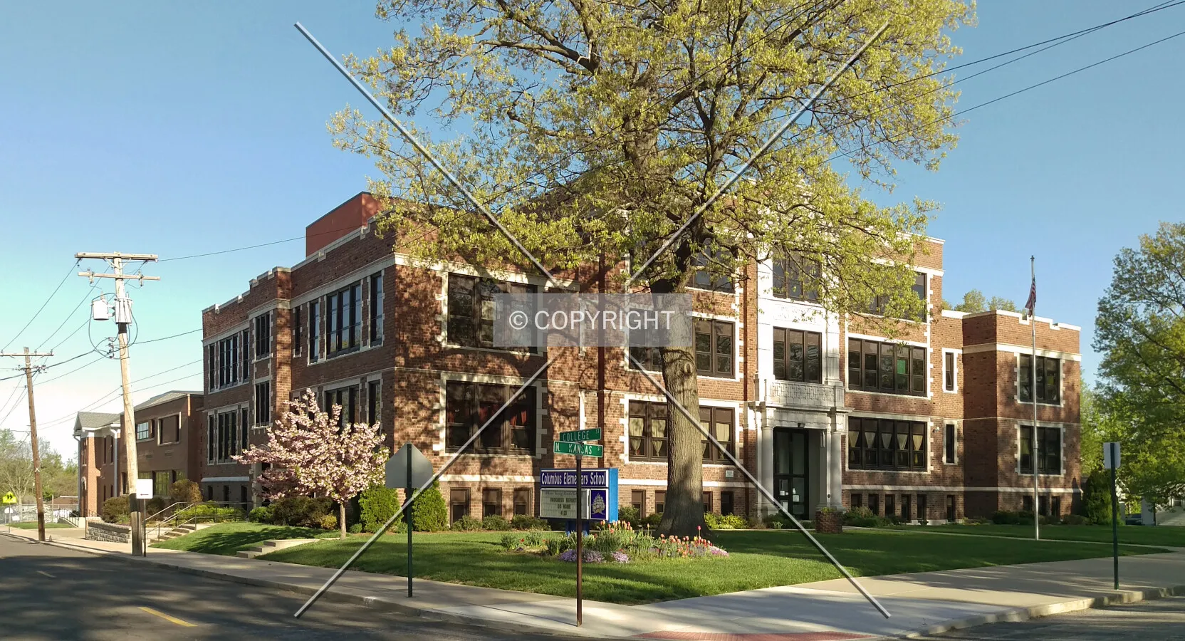 View from the southeast; April 23, 2015