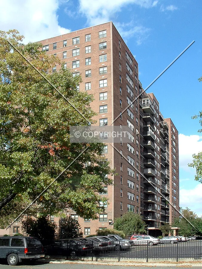 View from the southeast
