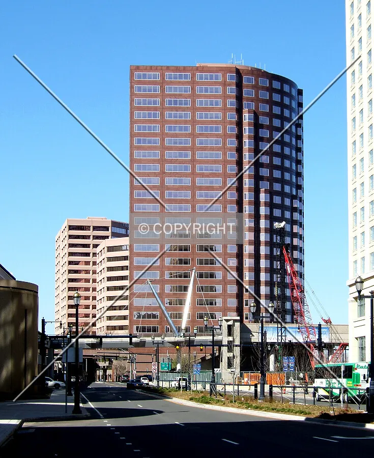 View from the southwest along Columbus Boulevard