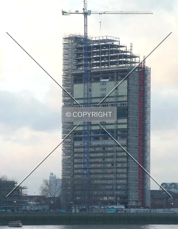 View from the Isle Of Dogs