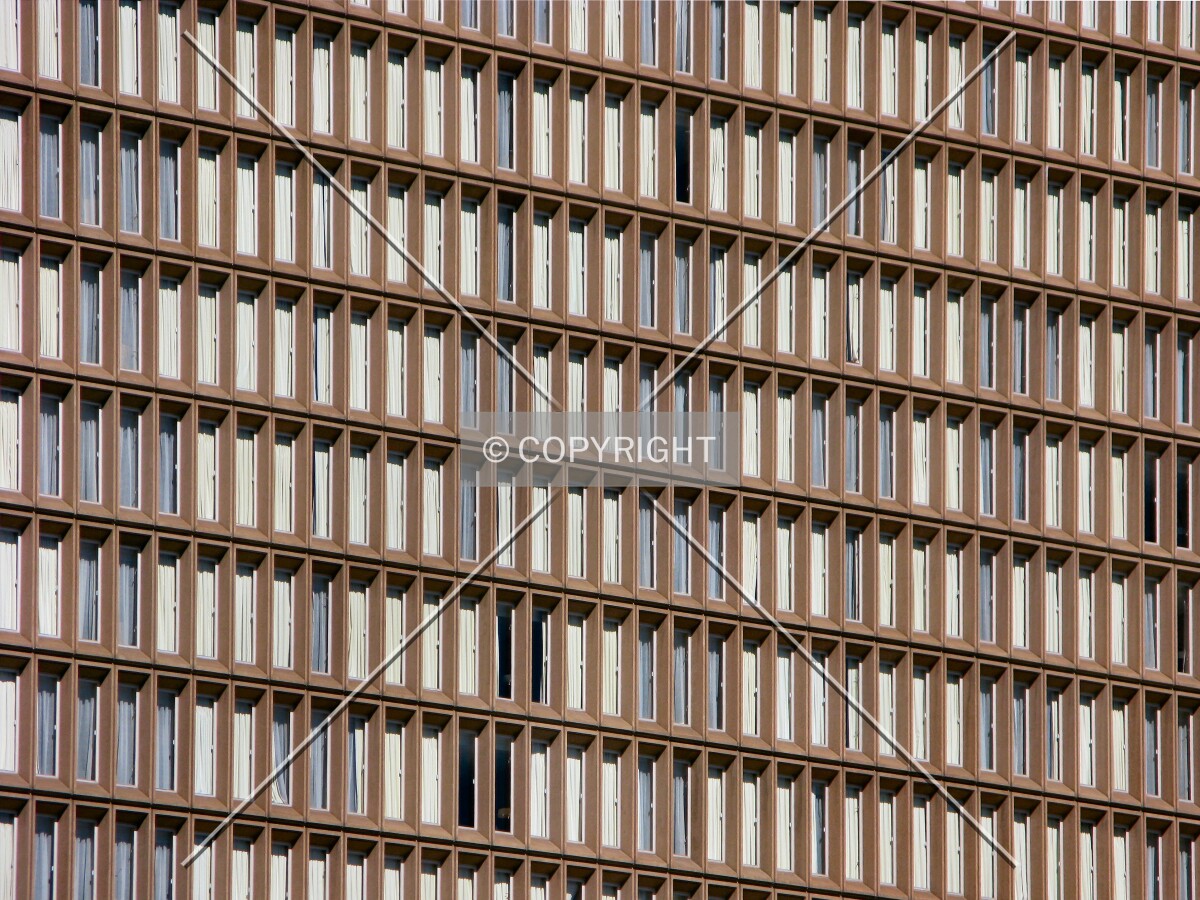 Facade detail from Civic Center Park