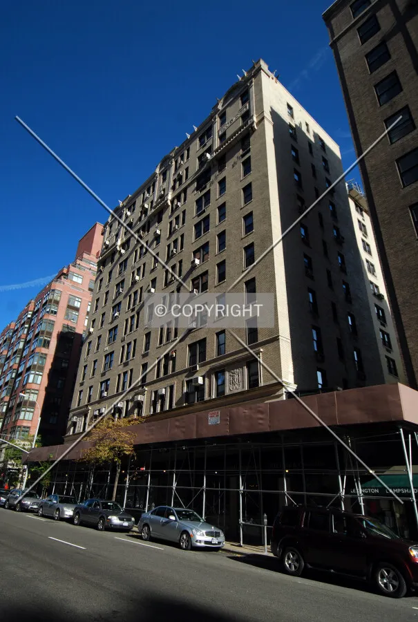 Viewed along Lexington Avenue