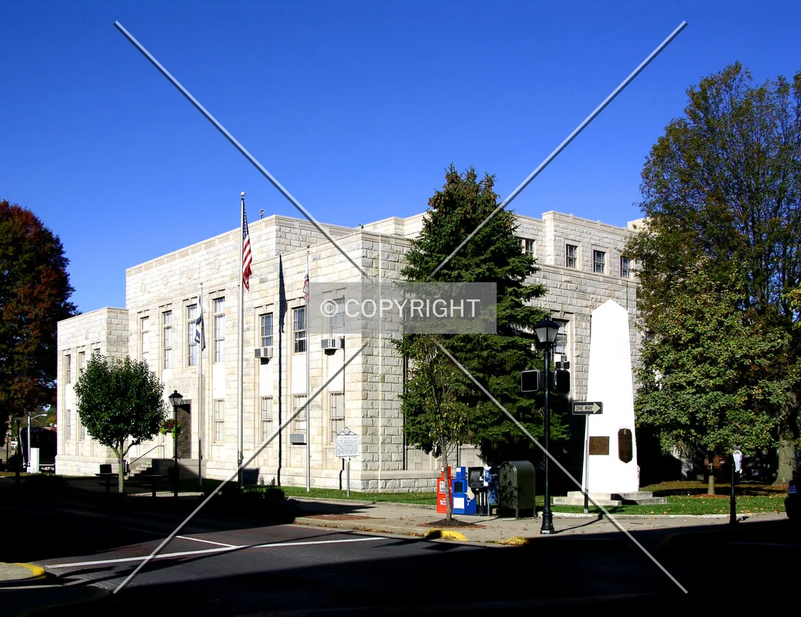 From across Main Street to the southeast