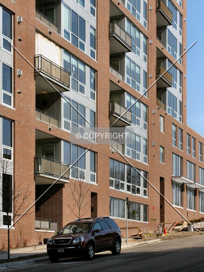 View to the north along 3rd Avenue SE
