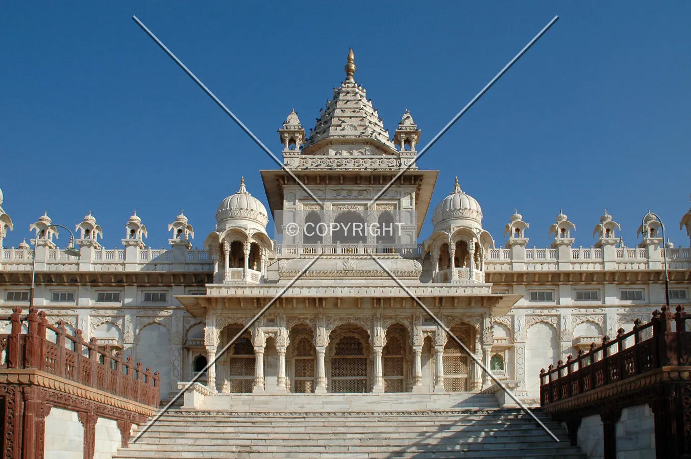 View of the front