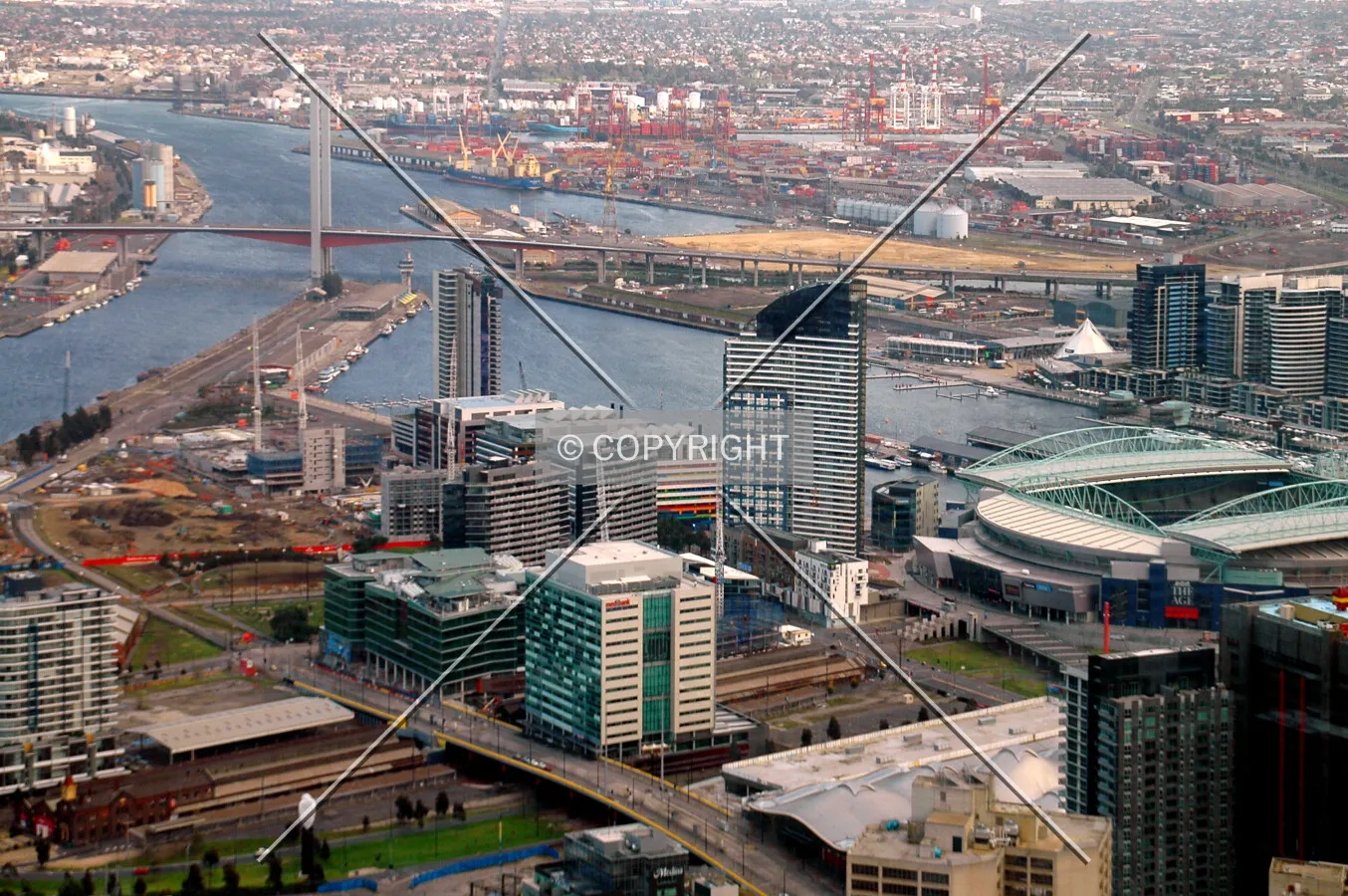 As seen from Eureka Tower