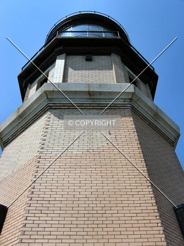 Looking up the southwest side