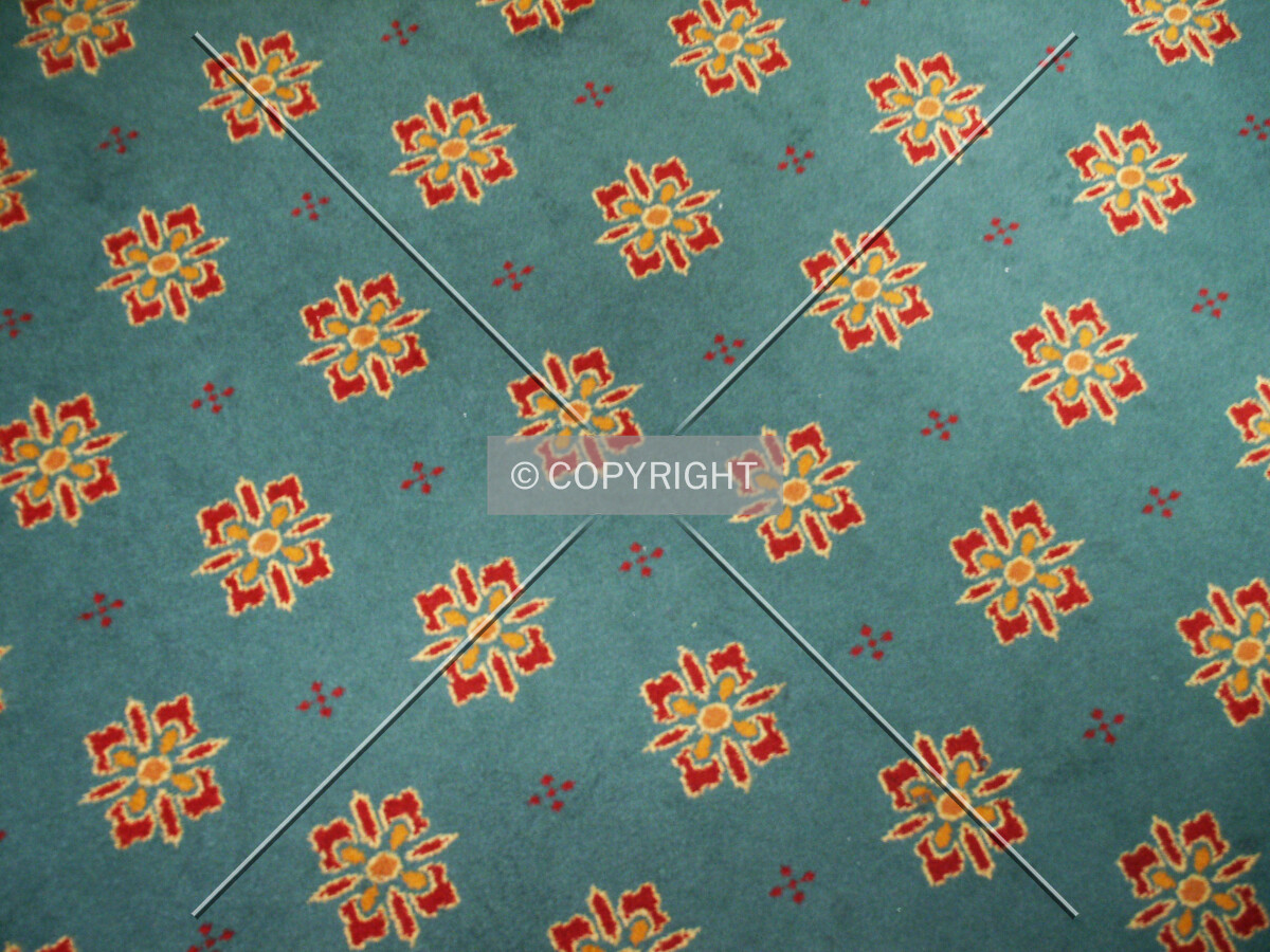 Carpet detail in front of King Arthur's Court