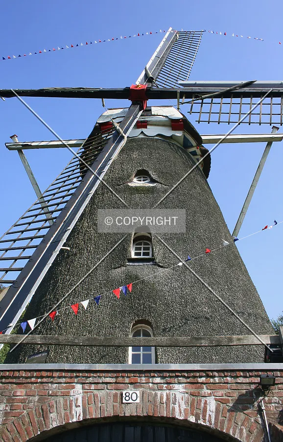 Looking up from the west