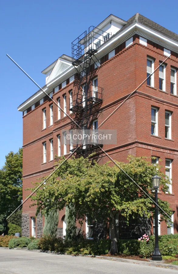 View of the northeastern facade