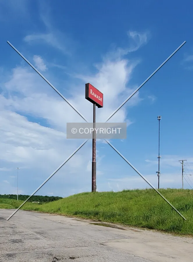 Northwest view; May 25, 2020