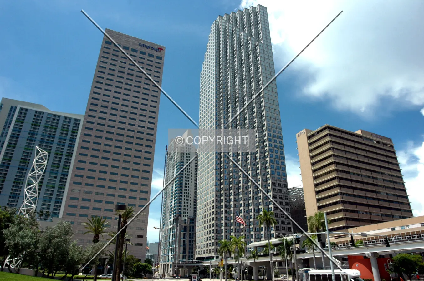 Looking southwest from Bayfront Park