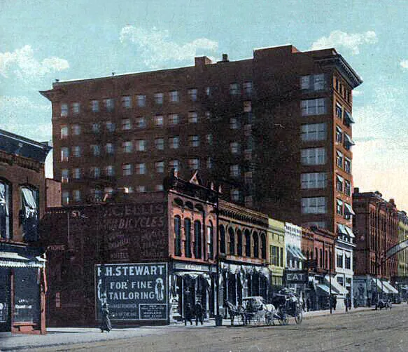 View from the northwest
