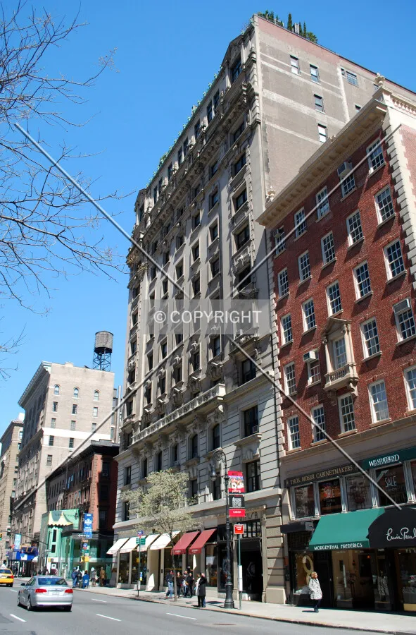 View along Madison Avenue