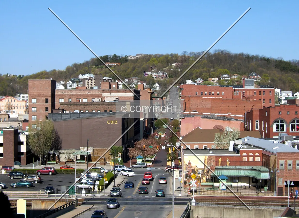 Baltimore Street from the southwest
