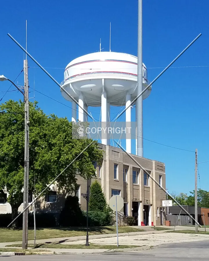 View from the southwest; July 29, 2017