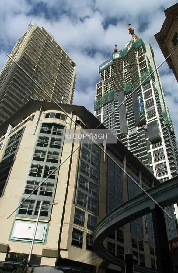 View from corner Pitt and Liverpool Street
