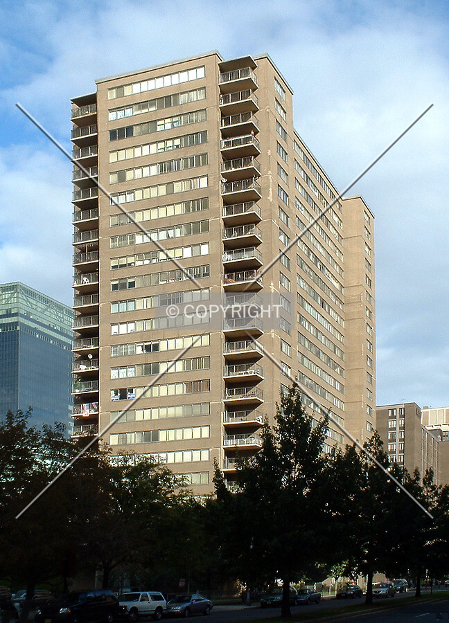 View from the southeast