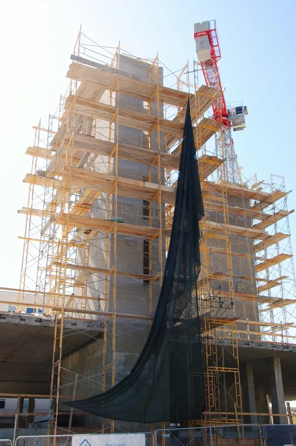 View from the north