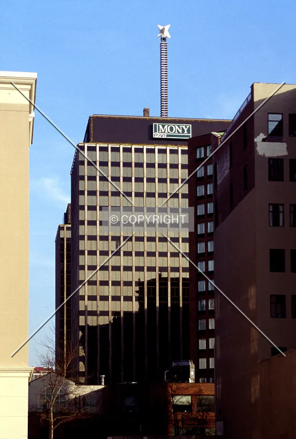 View from the west along Madison Street