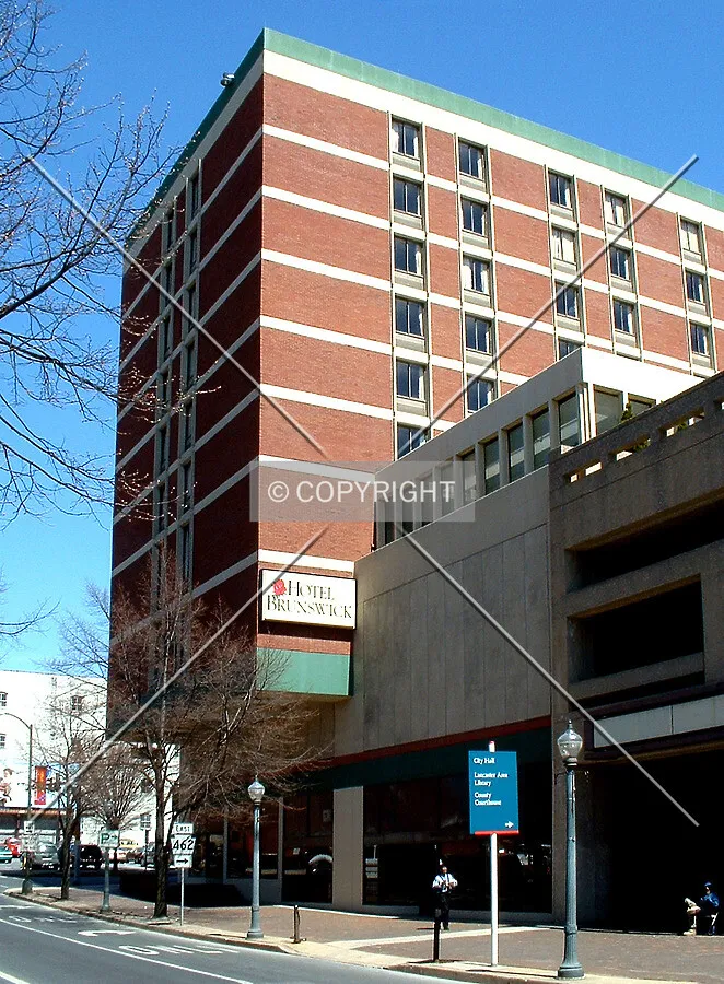 View from the southwest along Queen Street