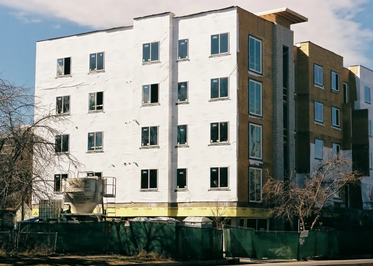 View from the southeast
