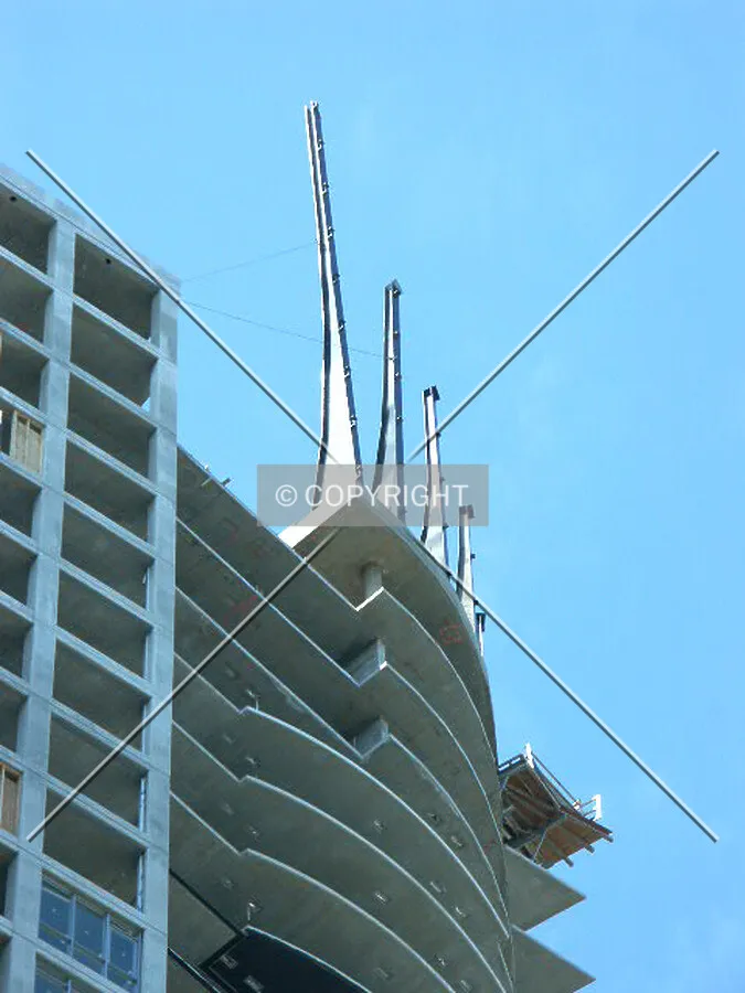 The developing architectural feature