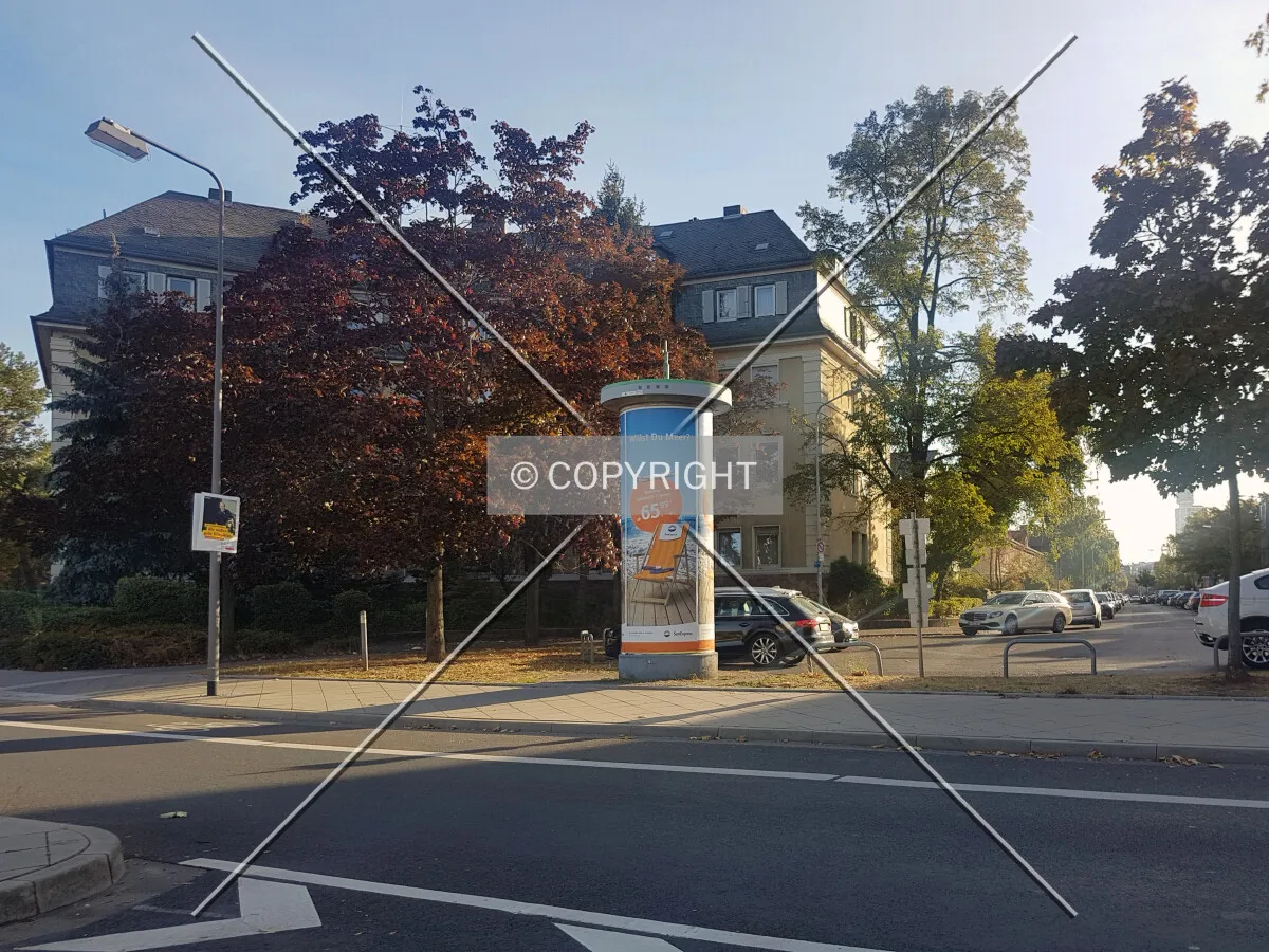 Advertising pillar