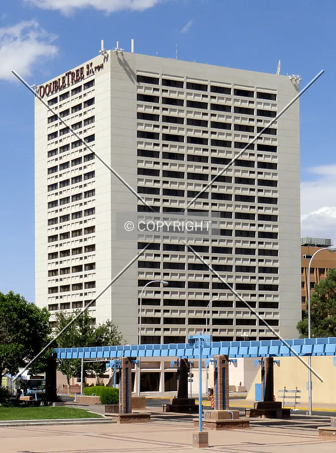 From Civic Plaza to the southwest