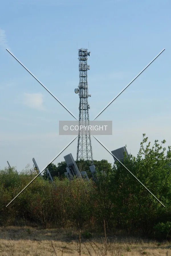 Communications and transmission tower