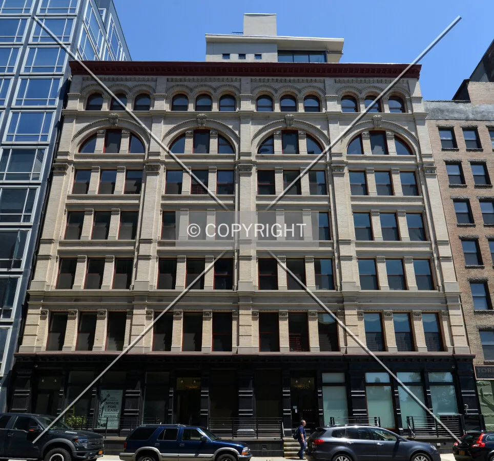 View from the west across Washington Street