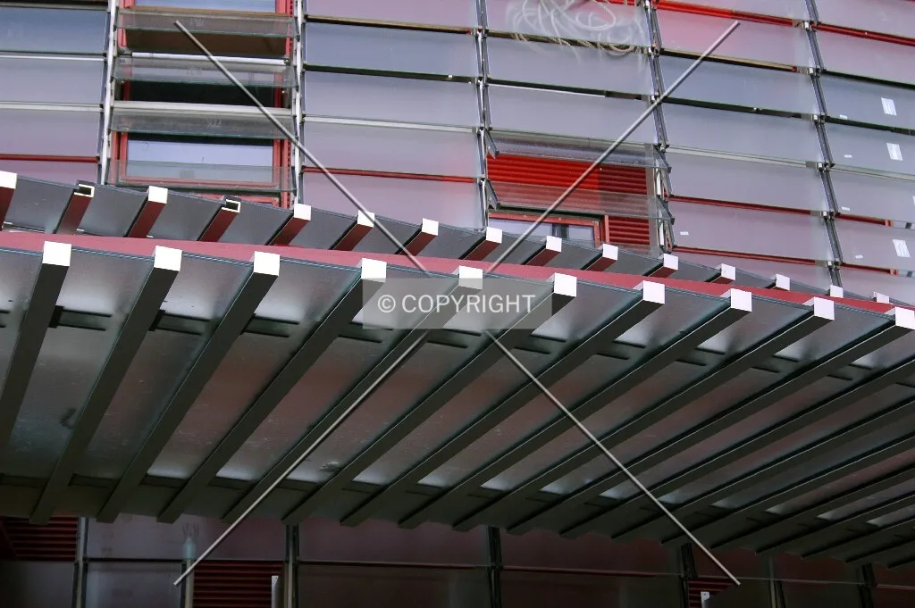 Pergola over the entrance gates
